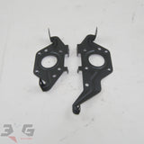 Stereo brackets for Nissan Silvia S14 1994–1998 part numbers 28038-65F00 and 28039-65F00 with 3GSpares logo.