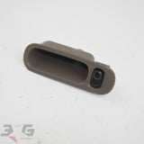 JDM Nissan A31 Cefiro RH Right Drivers Door Pull Pocket & Lock Switch 88-94