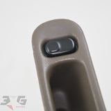 JDM Nissan A31 Cefiro RH Right Drivers Door Pull Pocket & Lock Switch 88-94