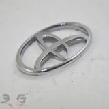 Toyota JZX100 Chaser Series 1 Rear Trunk Bootlid Silver Emblem 96-98
