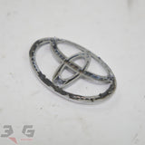 Toyota JZX100 Chaser Series 1 Rear Trunk Bootlid Silver Emblem 96-98