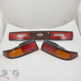 Pre-facelift tail light set for Nissan Silvia S14 1993–1996 part numbers Ichikoh 5336 and 4694 with 3GSpares logo.