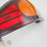JDM Nissan S14 Silvia Zenki Tail Light & Reflector Garnish Set 200SX 240SX Ks Qs
