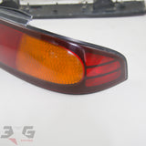 JDM Nissan S14 Silvia Zenki Tail Light & Reflector Garnish Set 200SX 240SX Ks Qs
