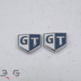 Nissan Skyline R34 Front Fender Guard Badges Emblems GT ER34 HR34 GT-X
