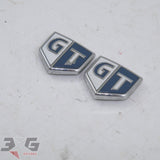 Nissan Skyline R34 Front Fender Guard Badges Emblems GT ER34 HR34 GT-X