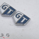 Nissan Skyline R34 Front Fender Guard Badges Emblems GT ER34 HR34 GT-X