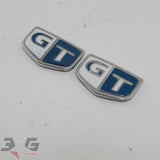 Nissan R33 Skyline GT Guard Fender Badges Emblems HR33 GTS GTS25