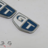 Nissan R33 Skyline GT Guard Fender Badges Emblems HR33 GTS GTS25