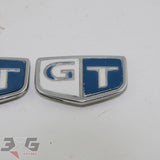 Nissan R33 Skyline GT Guard Fender Badges Emblems HR33 GTS GTS25