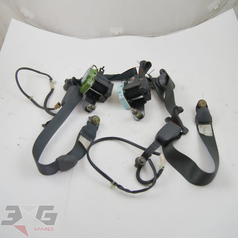Front seatbelt set with buckles for Nissan Silvia S14 RHD 1993-1998, part number TK-522-G1022, with 3GSpares logo.
