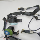 Nissan S14 Silvia & 200SX RHD Front Seatbelt + Buckle Set Seat Belt 93-98