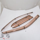 Nissan R34 Skyline SEDAN Rain Guards Monsoons HR34 ER34 GT-T GT