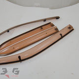 JDM Nissan R34 Skyline SEDAN Rain Guard Door Visor Monsoons ER34 GT-T GT