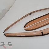 JDM Nissan R34 Skyline SEDAN Rain Guard Door Visor Monsoons ER34 GT-T GT
