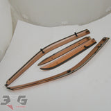 JDM Nissan R34 Skyline SEDAN Rain Guard Door Visor Monsoons ER34 GT-T GT