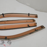 JDM Nissan R34 Skyline SEDAN Rain Guard Door Visor Monsoons ER34 GT-T GT