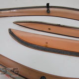 JDM Nissan R34 Skyline SEDAN Rain Guard Door Visor Monsoons ER34 GT-T GT
