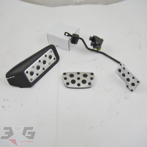 OEM factory optional auto sports pedal set 78120-53030 47121-53010 58191-53040 for Toyota Altezza Gita JCE10 RHD Wagon 2001–2005 with 3GSpares logo