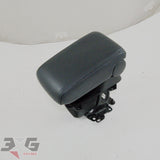 OEM factory tall leather center console arm rest, as removed from a facelift or Kouki JCE10 chassis Toyota Altezza Gita Wagon, years 1998 - 2005 3GSpares 