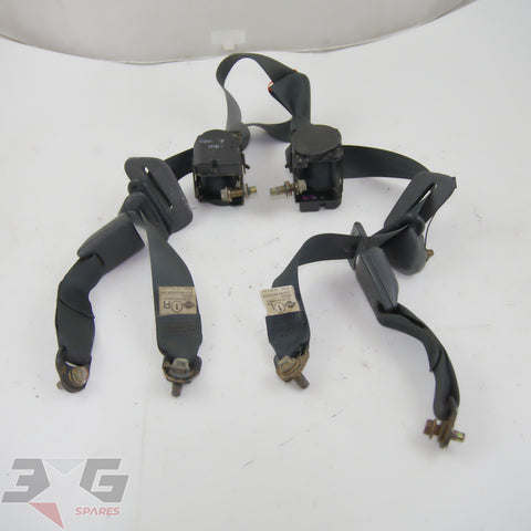 Rear seatbelt set for Nissan Silvia S14 1994–1998 part numbers 88845-70F20, 88844-70F20, and 88842-70F00 with 3GSpares logo.