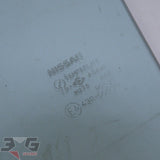 Nissan S13 180SX RH Right Door Window Glass Silvia 200SX 89-98