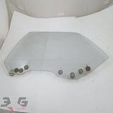 Nissan R32 Skyline Sedan LH Left Rear Door Window Glass OEM Tint M235 GTST 89-94 - 3GSpares NZ