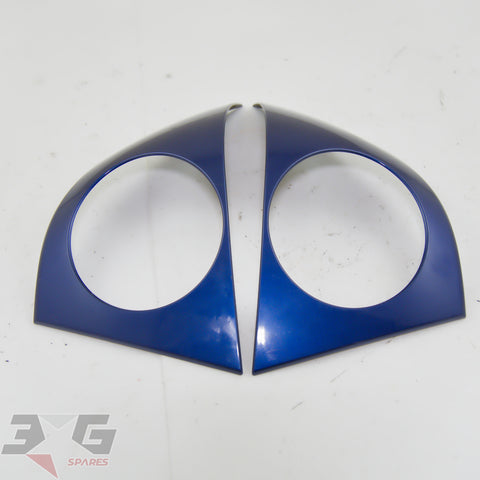Toyota Altezza SXE10 TRD tail light cover pair with 3GSpares logo.