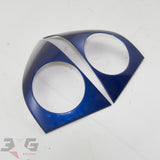 JDM Toyota E10 Altezza SEDAN TRD Tail Light Cover Pair GXE SXE Lexus 98-05