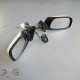 JDM Toyota E10 Altezza SEDAN Power Folding Mirror Set Complete Lexus IS200 IS300