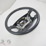 Toyota JZX100 Chaser S1 Steering Wheel Assembly 4 Spoke Blue Gray 96-98