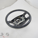 Toyota JZX100 Chaser S1 Steering Wheel Assembly 4 Spoke Blue Gray 96-98
