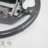 Toyota JZX100 Chaser S1 Steering Wheel Assembly 4 Spoke Blue Gray 96-98