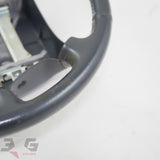Toyota JZX100 Chaser S1 Steering Wheel Assembly 4 Spoke Blue Gray 96-98