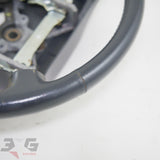 Toyota JZX100 Chaser S1 Steering Wheel Assembly 4 Spoke Blue Gray 96-98