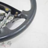 Toyota JZX100 Chaser S1 Steering Wheel Assembly 4 Spoke Blue Gray 96-98