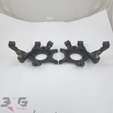 ALT- OEM factory NON HICAS rear hub carriers, both left and right sides as removed from a S13 chassis Nissan 180SX, years 1989 - 1998.
Suits early RWD Nissan's with eye type rear shocks with 3GSpares logo
