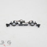 S14 Nissan Silvia rear license number plate lights and mounting bracket assembly part number 96252-65F00 26510-70T00 with 3GSpares logo.
