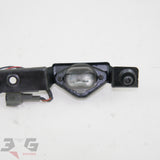 Nissan S14 Silvia Rear License Plate Lights & Bracket 200SX 240SX 93-98