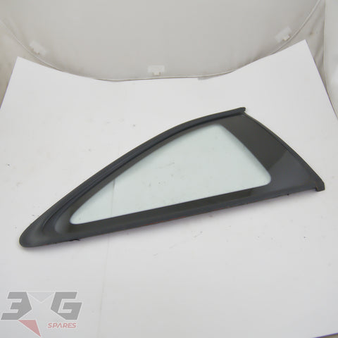 Right side rear quarter window glass for Nissan Silvia S14 1993–1998 part number 83306-70F00 with 3GSpares logo.