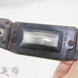 Nissan S13 180SX Silvia Rear License Plate Lights & Bracket 200SX 240SX 88-98