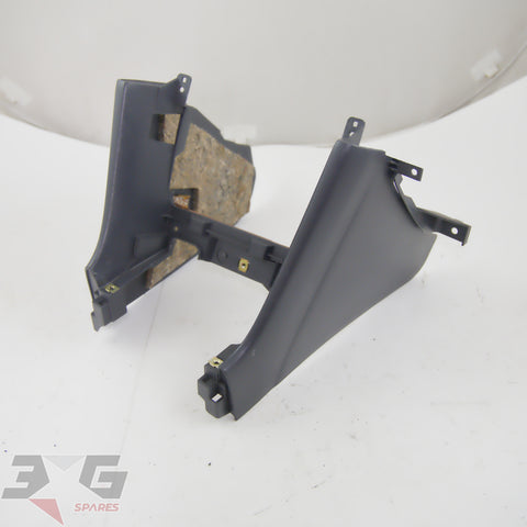 Nissan R34 Skyline Center Lower Dash Console Surround Trim 98-00 GTT GT-t