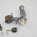 Toyota E10 Altezza Gita Wagon MT Lock Set w Ignition Barrel Assembly & Genuine Key Lexus GXE10