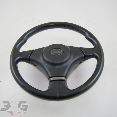 OEM factory manual steering wheel and center horn pad for Toyota Altezza SXE10 1998–2005 with 3GSpares logo