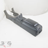 Toyota E10 Altezza 58811-53010 OEM center console armrest, 1998–2005, used, scratches visible