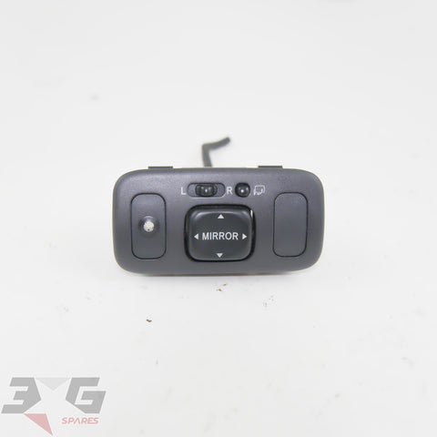 Toyota AE111 Sprinter Carib Power Folding Mirror Switch & Dash Insert 95-02