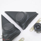 Toyota AE111 E110 Corolla Sprinter Carib Door Tweeter & Cover Set 95-02
