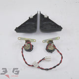Toyota AE111 E110 Corolla Sprinter Carib Door Tweeter & Cover Set 95-02