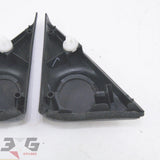 Toyota AE111 E110 Corolla Sprinter Carib Door Tweeter & Cover Set 95-02