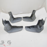 Nissan R34 Skyline Sedan Front & Rear Mud Flaps Splash Guards Mudflaps 98-02